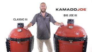 Kamado Joe Classic III amp Big Joe III Review  BBQGuys [upl. by Wengert673]