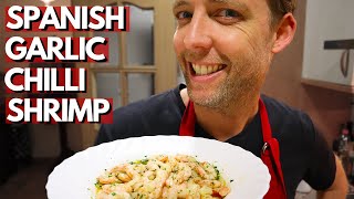 Easy Spanish Garlic Shrimp Gambas al Ajillo [upl. by Llertal70]