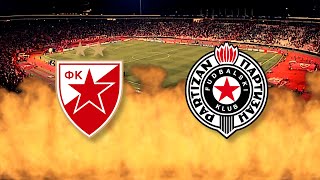 UŽIVO  Večiti derbi Crvena zvezda vs Partizan [upl. by Loeb]