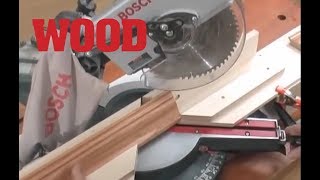 The Simple Accurate Way to Cut Crown Molding  WOOD magazine [upl. by Econah]