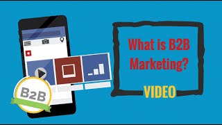 What is B2B Marketing [upl. by Auqined]