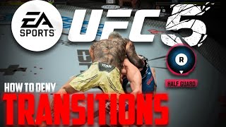 UFC 5 How To Deny ALL Transitions [upl. by Tjon518]