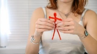 How to Make Bendable Figures Using Pipe Cleaners  Pipe Cleaner Crafts [upl. by Aynekal]