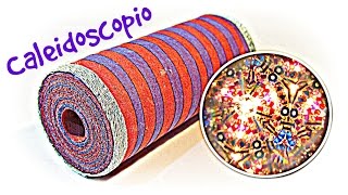 Cómo hacer un caleidoscopio how to make a kaleidoscope [upl. by Akirehs146]