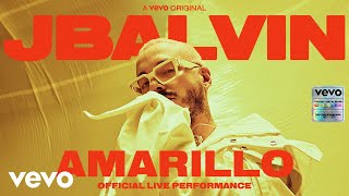 J Balvin  Amarillo Official Live Performance  Vevo [upl. by Akino467]