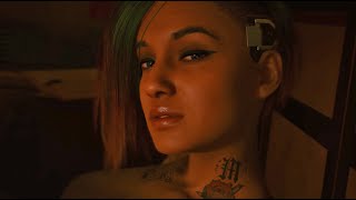 ESCENA COMPLETA ROMANCE JUDY ALVAREZ  CYBERPUNK 2077 [upl. by Kcod]