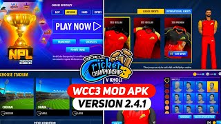 WCC3 Mod Apk  WCC3 Mod Apk 241  WCC3 Mod Apk Unlimited Platinum  WCC3 Mod Apk Download [upl. by Namyl]