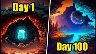 I Survived 100 Days In Minecraft Expansion [upl. by Aaron]