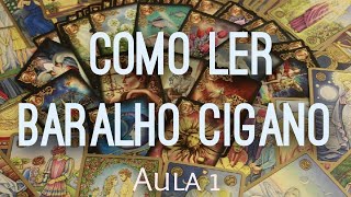 COMO LER BARALHO CIGANO  AULA 01 [upl. by Thaddaus]