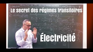 MPSIPCSIPTSI  Le secret des régimes transitoires en électricité Résolution de Problème [upl. by Staffard]