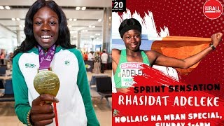 Rhasidat Adeleke  Career goals Athletics Ireland support system European gold high performance [upl. by Misa]