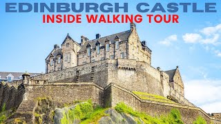 Inside Edinburgh Castle  FULL Walking Tour [upl. by Roht]