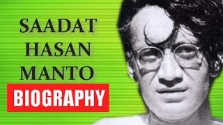 Saadat Hasan Manto  Biography Hindi [upl. by Boni]