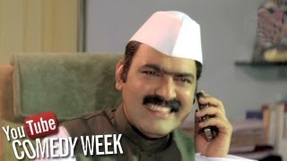 Makarand Anaspure as Mantri  Khurchi Samrat Jukebox  4 Comedy Week [upl. by Vergos]