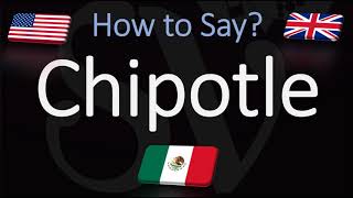 How to Pronounce Chipotle CORRECTLY Mexican Grill Pronunciation [upl. by Ris]