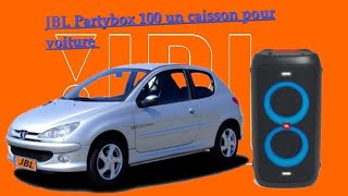 JBL Partybox 100 un caisson pour voiture [upl. by Sherill]