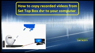 How to copy settop box recorded videos to PC [upl. by Dannel]