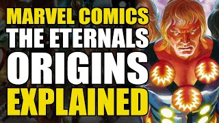 Marvel Comics The Eternals Explained  Comics Explained [upl. by Handel]