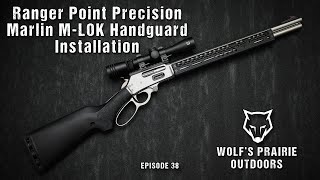 Ranger Point Precision Marlin MLOK Handguard Installation [upl. by Enhpad]