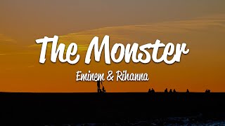 Eminem  The Monster Lyrics ft Rihanna [upl. by Sheply]