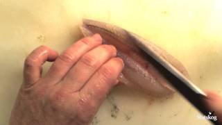 Rensing og tilberedning av abbor  How to clean and cook perch [upl. by Elene]