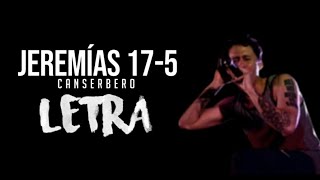 Canserbero — Jeremías 175 Letra  Adrian Alv [upl. by Corrie]