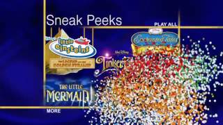 Sneak Peeks Menu from Walt Disnsy Home Entertainment DVD [upl. by Lupita]