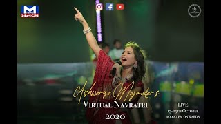 Virtual Navratri 2020  Aishwarya Majmudar  Mantavya News  VijayaDashmi 🪔 [upl. by Atnahs]