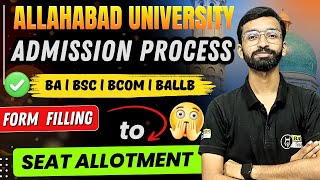 Allahabad University BSc BA BCom Complete Details  Allahabad University Registration to Admission [upl. by Eskill]