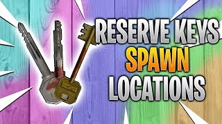 Reserve Key Spawn Locations  Escape From Tarkov [upl. by Imoian]