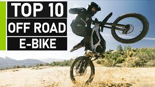 Top 10 Coolest Ebikes with Serious OffRoad Capability [upl. by Nodnerb]