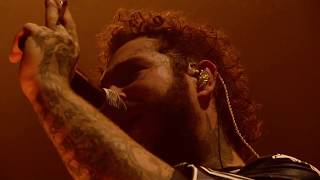 Post Malone  quotCirclesquot Live on the Runaway Tour [upl. by Alemap807]