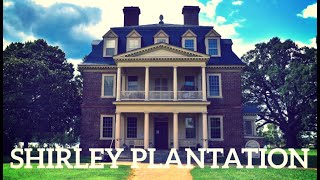 SHIRLEY PLANTATION oldest plantation in VA [upl. by Suruat]