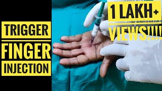 Trigger Finger Injection Technique [upl. by Rheta]