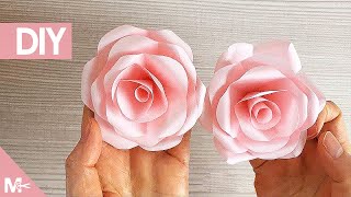 ► Cómo hacer una FLOR de PAPEL en 5 MINUTOS 😱🌺 [upl. by Imoan]