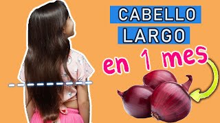 Cabello LARGO en 1 MES  Shampoo de Cebolla [upl. by Pergrim]