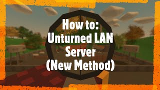 EASY How to play Unturned with friends in 5 minutes New method for 2021 320130 [upl. by Dav479]