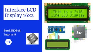 Interface LCD Display 16×2 with Stm32 [upl. by Critchfield950]