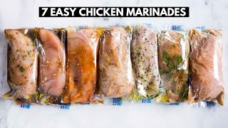 7 EASY Chicken Marinades [upl. by Othilie]