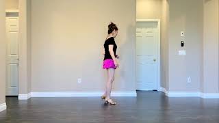 Let’s Twist Again Line dance tutorial [upl. by Becki]