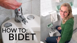 How To Use a Bidet [upl. by Coucher235]