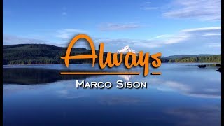 Always  Marco Sison KARAOKE VERSION [upl. by Lonier542]