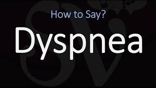 How to Pronounce Dyspnea CORRECTLY Meaning amp Pronunciation [upl. by Ardnekahs]