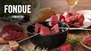 Perfektes Fondue für deine Feier So gelingt der PartyKlassiker mit GOURMETFLEISCH 🥩🔥 [upl. by Hahn]