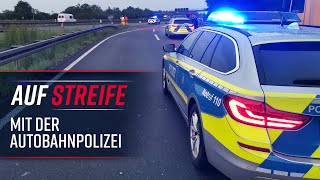 Auf Streife mit der Autobahnpolizei  Polizei Hessen [upl. by Zzaj]