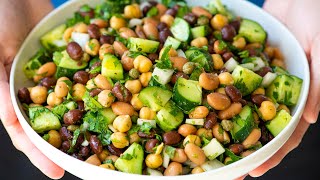 Ridiculously Easy Bean Salad Recipe [upl. by Littlejohn]