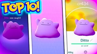 TOP 10 FACTS ABOUT DITTO Everything YOU Need to Know About Ditto in Pokemon Go [upl. by Tena]