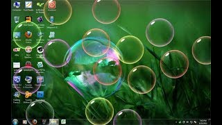 how to set the bubbles screen saver on your computer [upl. by Nomma]