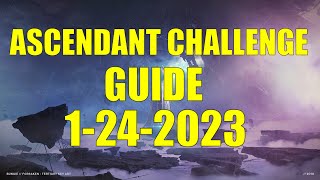 Destiny 2  Ascendant Challenge Guide and Location 1242023 [upl. by Kerby]