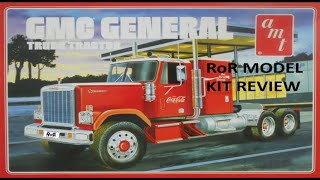 GMC General CocaCola 125 Scale AMT 1179 Model Kit Build amp Review [upl. by Hirst514]